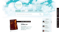 Desktop Screenshot of educationsante.be
